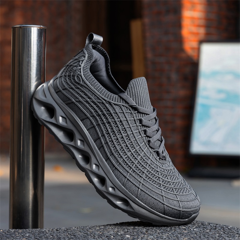 Men Wide Toe Box Diabetic Walk - đánh giá và giá Knit Fabric Lace Up Sneakers