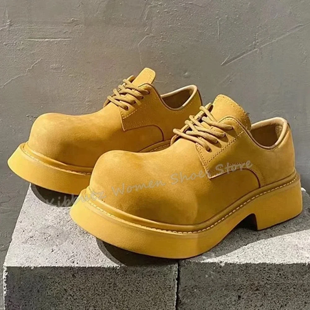 Big Head Pumps Lace-Up Chunky  - đánh giá và giá Boots