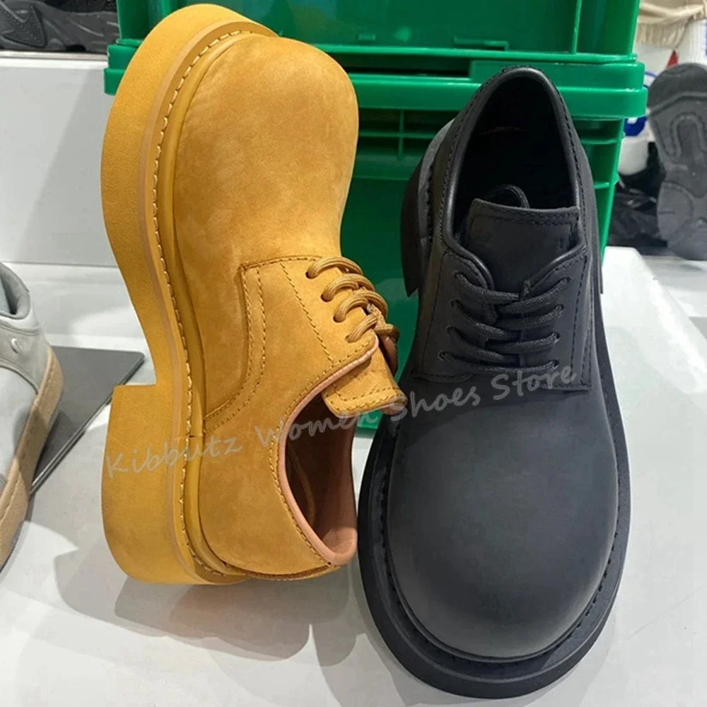 Big Head Pumps Lace-Up Chunky  - đánh giá và giá Boots